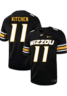 Langden Kitchen  Nike Missouri Tigers Black Football NIL Football Jersey
