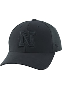 Nebraska Cornhuskers Mens Black Hype Tonal Flex Flex Hat