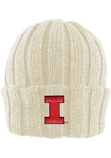 LogoFit Illinois Fighting Illini Ivory Watchman Womens Knit Hat