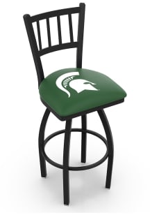 Black Michigan State Spartans Swivel Counter Pub Stool