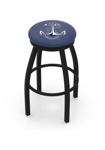 Navy Midshipmen Black Pub Stool - Black