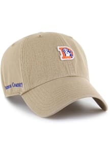 47 Denver Broncos Micro Patch Clean Up Adjustable Hat - Khaki