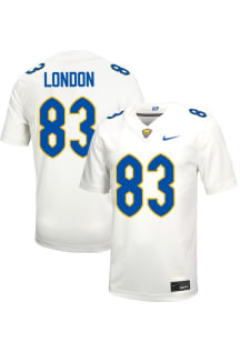 James London Nike Mens White Pitt Panthers Football Name And Number Football Jersey