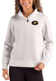 Cutter and Buck Grambling State Tigers Womens Ash Roam Qtr Zip