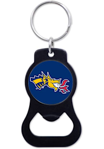 Black Drexel Dragons Bottle Opener Keychain