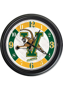 Vermont Catamounts Outdoor LED Wall Clock