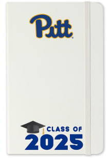 White Pitt Panthers Class of 25 team logo Notebook and Folder