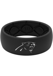 Groove Life Carolina Panthers Black Silicone Mens Ring