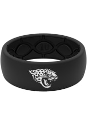 Groove Life Jacksonville Jaguars Black Silicone Mens Ring