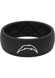 Groove Life Los Angeles Chargers Black Silicone Mens Ring