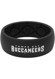Groove Life Tampa Bay Buccaneers Black Silicone Mens Ring