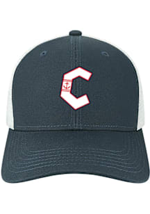 Lake County Captains 2T Mid-Pro Structured Trucker Adjustable Hat - Navy Blue