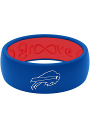 Groove Life Buffalo Bills Full Color Silicone Mens Ring