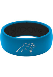 Groove Life Carolina Panthers Full Color Silicone Mens Ring