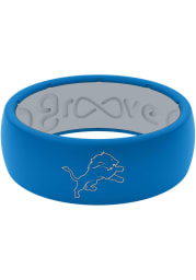 Groove Life Detroit Lions Full Color Silicone Mens Ring