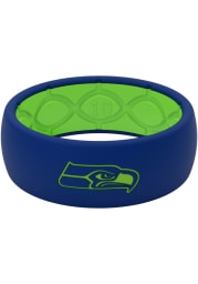 Groove Life Seattle Seahawks Full Color Silicone Mens Ring
