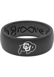 Groove Life Colorado Buffaloes White Logo Silicone Mens Ring