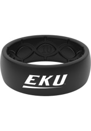 Groove Life Eastern Kentucky Colonels White Logo Silicone Mens Ring