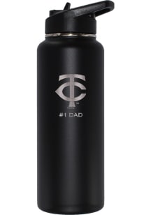 Minnesota Twins Dad 34oz Stainless Steel Bottle - Black