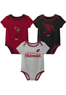 Nike Arizona Cardinals Baby Red Wordmark One Piece