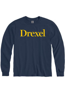 Mens Navy Blue Drexel Dragons Rally Loud Tee