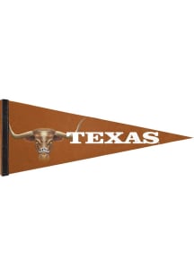 Texas Longhorns Realistic Mascot Pennant - Burnt Orange