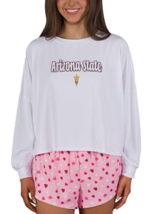 Concepts Sport Arizona State Sun Devils Womens Pink Lyric PJ Set
