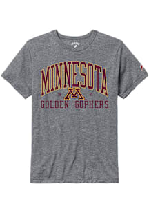 Minnesota Golden Gophers Grey All American Oversized Number One Short Sleeve T Shirt