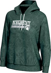ProSphere Michigan State Spartans Womens Green Class of 2028 Hooded Sweatshirt