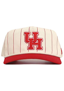 No Rivals Houston Cougars Pinstripe Rope Adjustable Hat - Ivory