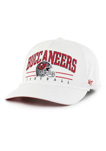 47 Tampa Bay Buccaneers Roscoe Hitch Adjustable Hat - White