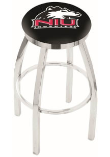 Northern Illinois Huskies Chrome Pub Stool -