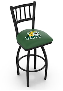 Northern Michigan Wildcats Swivel Counter Pub Stool - Black