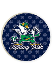 Notre Dame Fighting Irish Mascot Car Coaster - Navy Blue