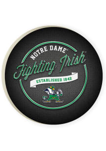 Notre Dame Fighting Irish Fighting Irish Logo Car Coaster - Black