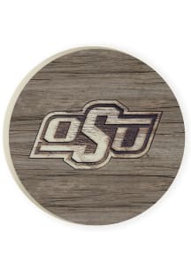Oklahoma State Cowboys 2 Pack Color Logo Car Coaster - Orange