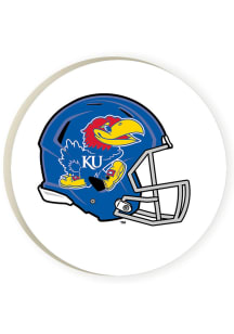 Kansas Jayhawks 2 Pack Color Logo Car Coaster - Blue