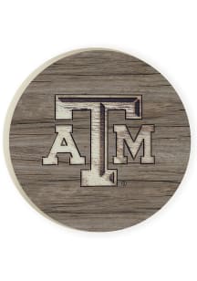 Texas A&amp;M Aggies 2 Pack Color Logo Car Coaster - Maroon