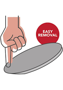 Indiana Hoosiers 2 Pack Color Logo Car Coaster - Red