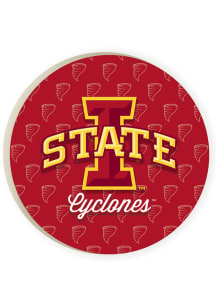 Iowa State Cyclones 2 Pack Color Logo Car Coaster -