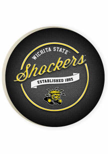 Wichita State Shockers 2 Pack Color Logo Car Coaster - Yellow