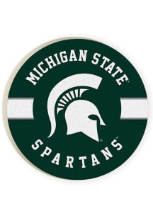 Michigan State Spartans 2.75 Spartans Car Coaster - Green