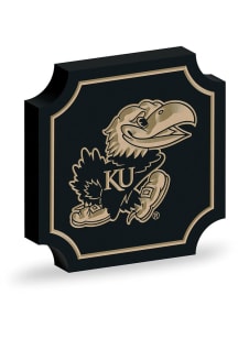 Kansas Jayhawks Team Logo Block Desk Accessory