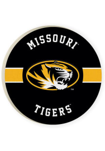 Missouri Tigers Stripe Car Coaster - Gold