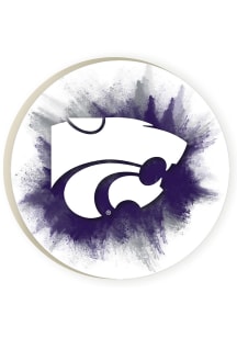 K-State Wildcats Color Burst Car Coaster - Purple