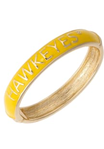 Iowa Hawkeyes Script Hinge Womens Bracelet
