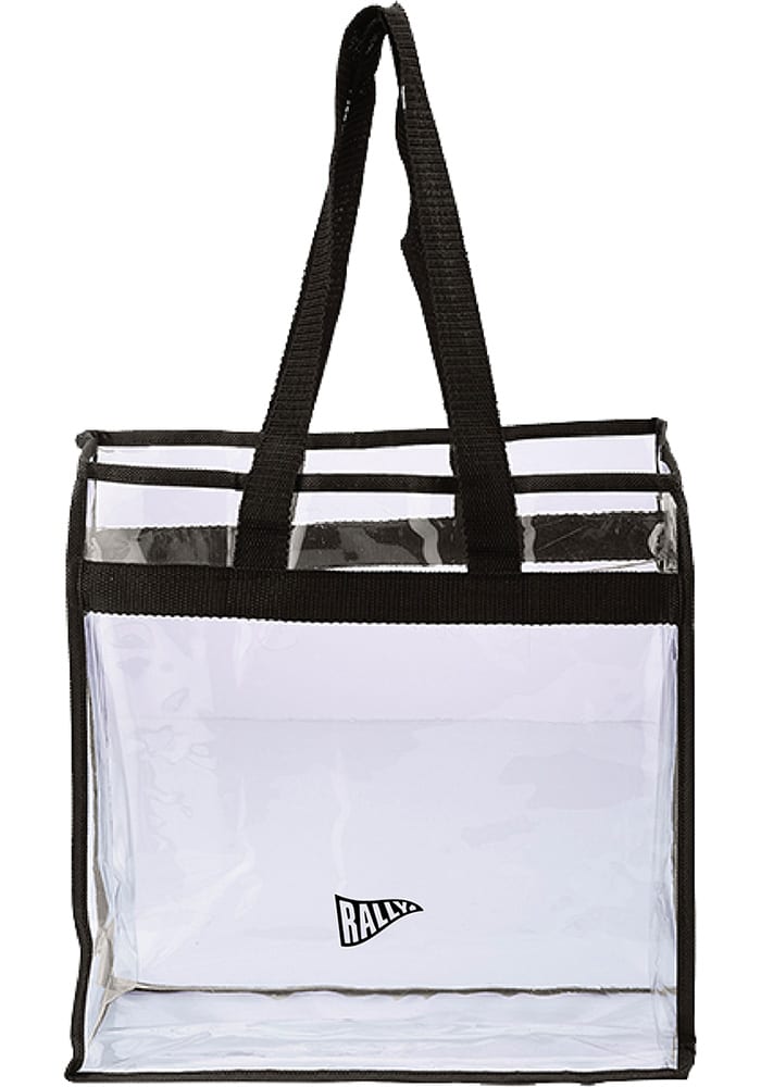 RALLY White Stadium Approved Clear Bag