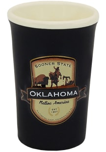 Oklahoma Emblem Shot Glass
