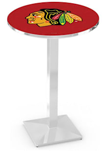 Chicago Blackhawks Square Base Pub Table