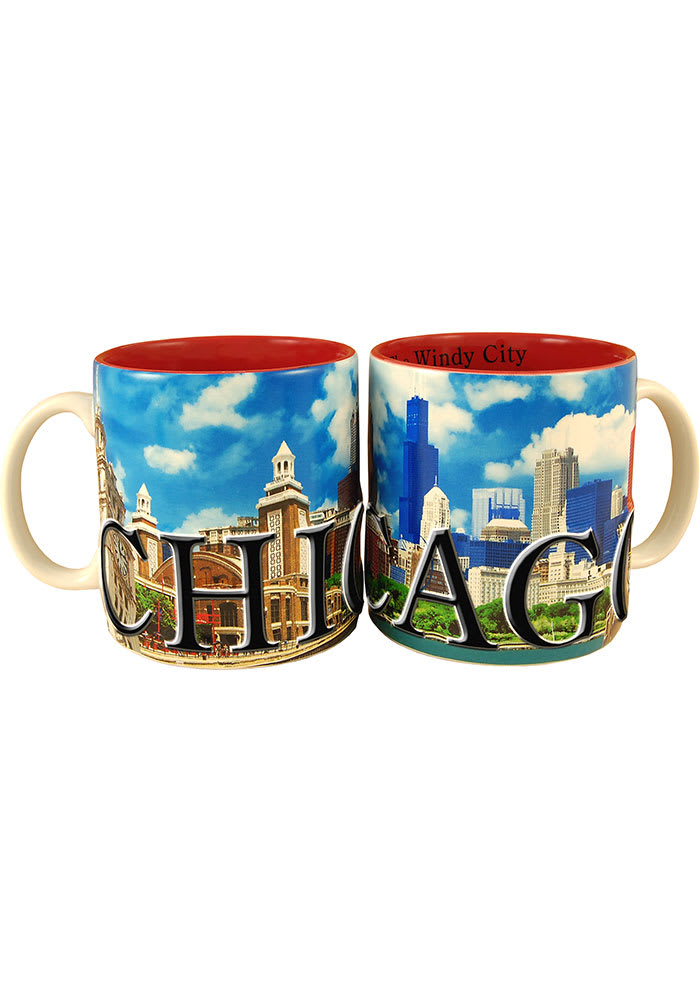 Chicago Color Relief Mug
